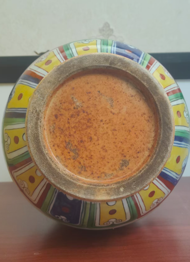 宣德年制《五彩龙纹瓶》