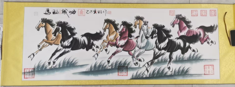 刘贵显《马到成功》-嘉诚艺术