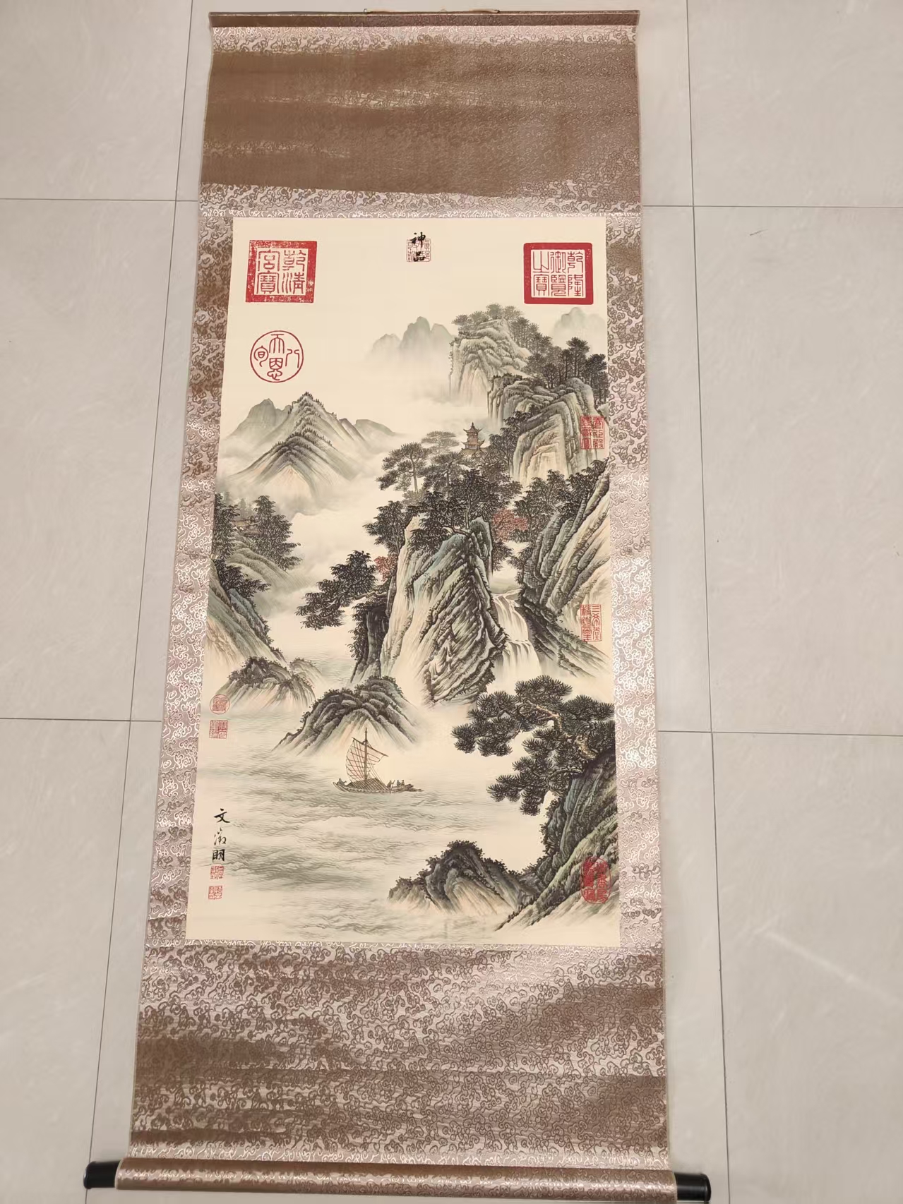 文徵明《山水图》-嘉诚艺术