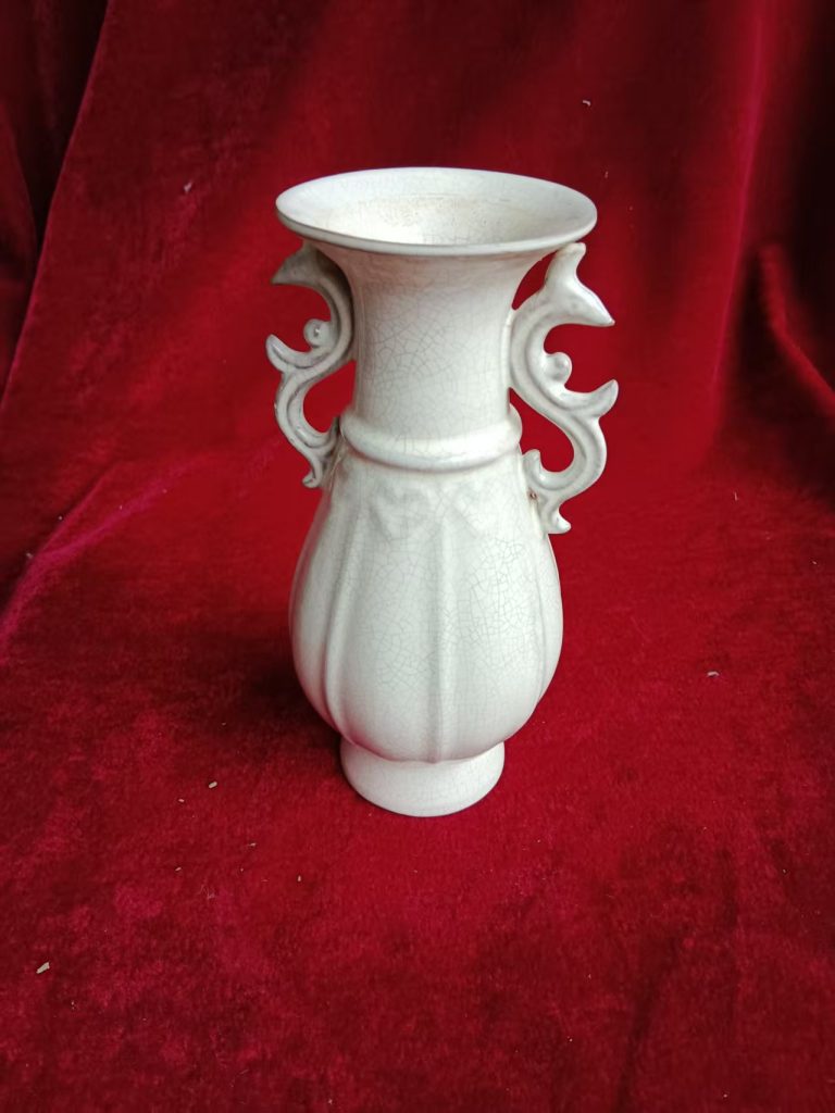 图片[1]-北宋官窑《双龙耳八面尊》-嘉诚艺术