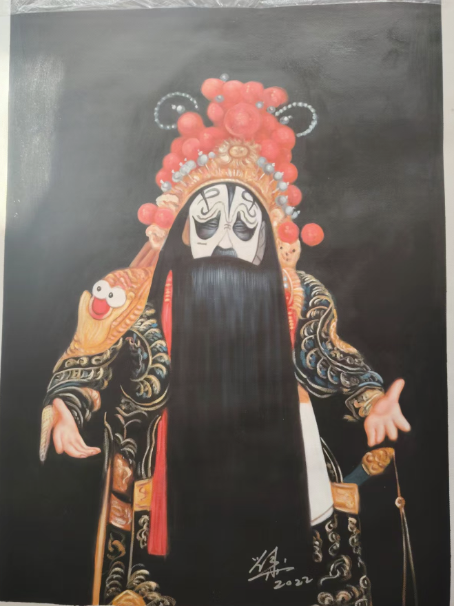 刘用华《项羽》-嘉诚艺术