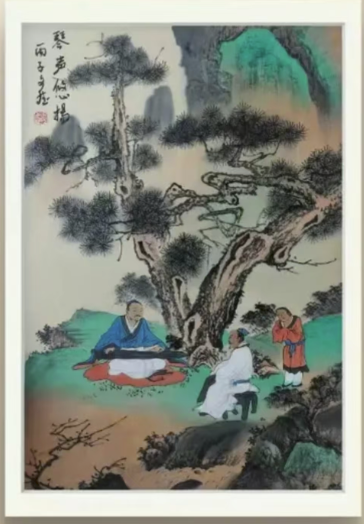 赵文斌《琴声悠扬》-嘉诚艺术