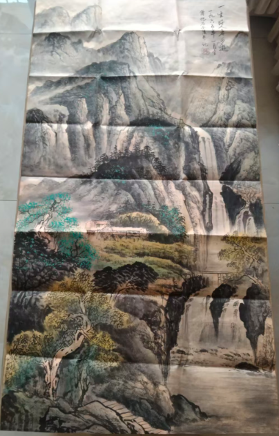 傅抱石《山水图》-嘉诚艺术