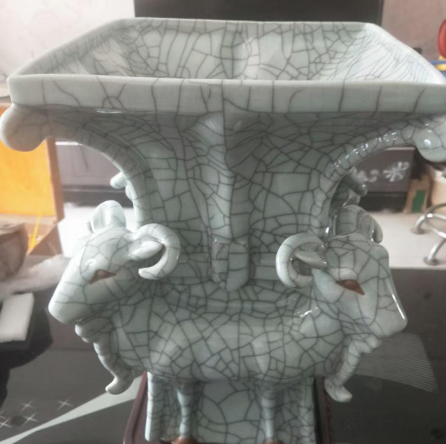 叶宏明《四羊方尊》-嘉诚艺术