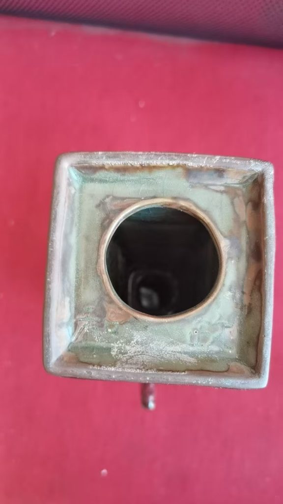 图片[2]-宋 均窑《玫瑰紫灯台》《玫瑰紫釉双兽耳赏瓶》-嘉诚艺术