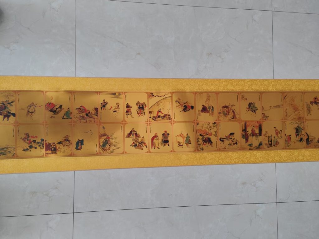 图片[5]-金箔画《三国演义》-嘉诚艺术