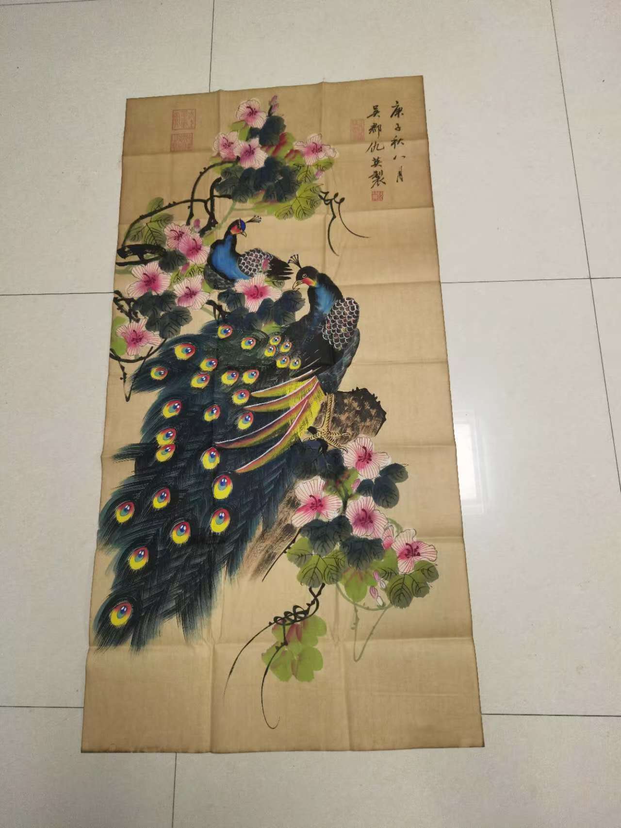 仇英《花鸟图》-嘉诚艺术