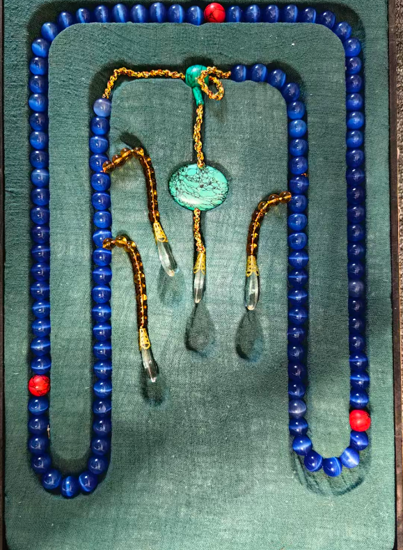 青金石《朝珠》一套-嘉诚艺术