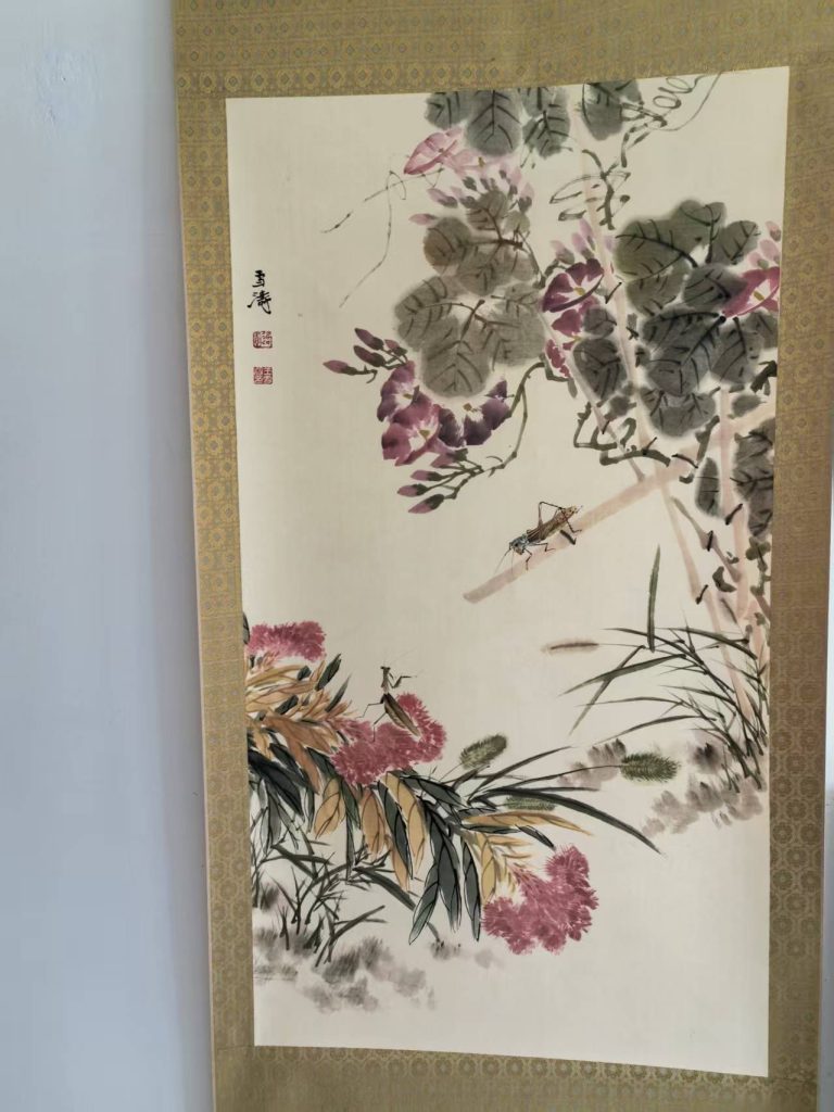 图片[1]-王雪涛《花虫图》-嘉诚艺术