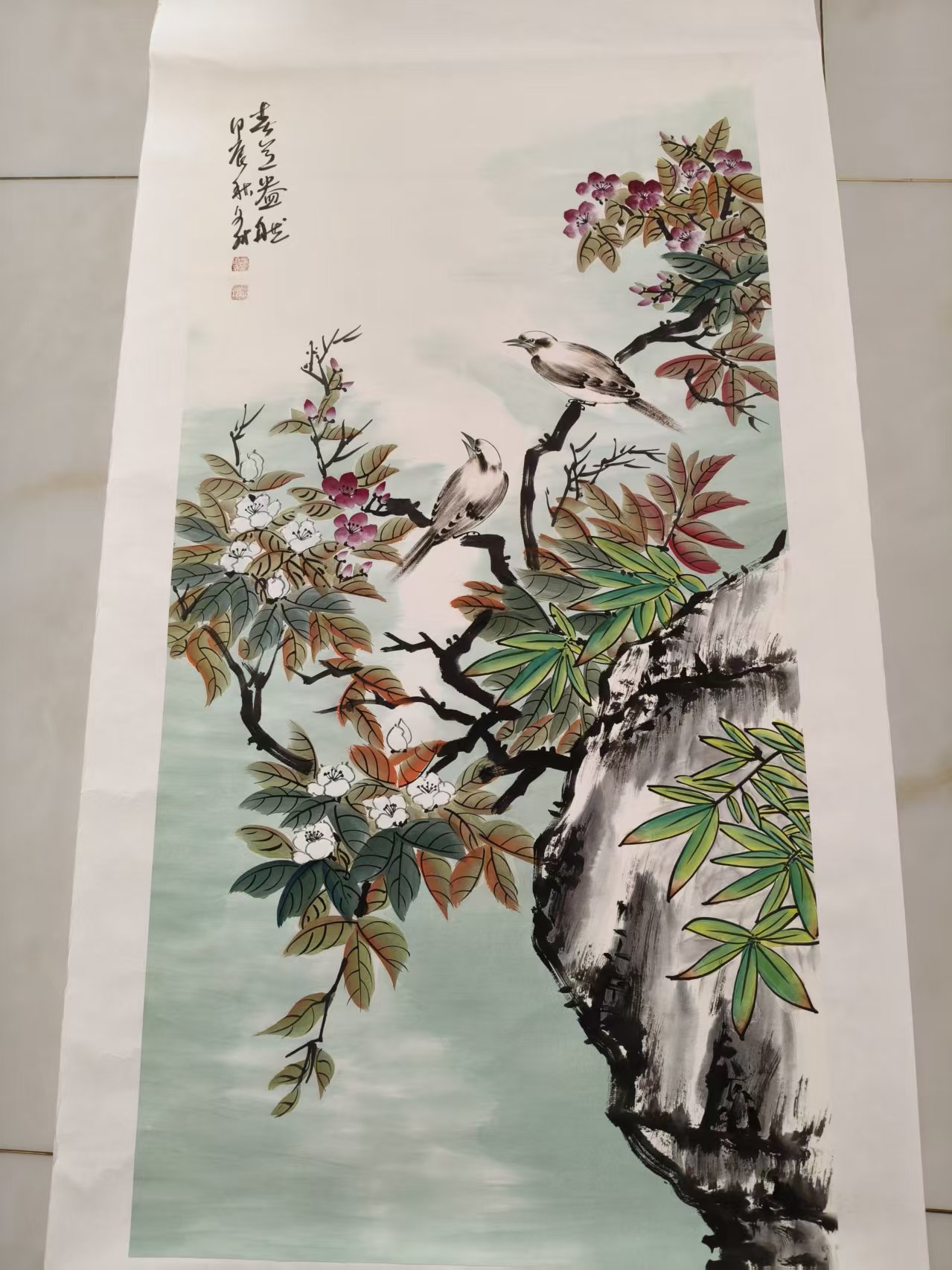 赵文斌《春意盎然》-嘉诚艺术