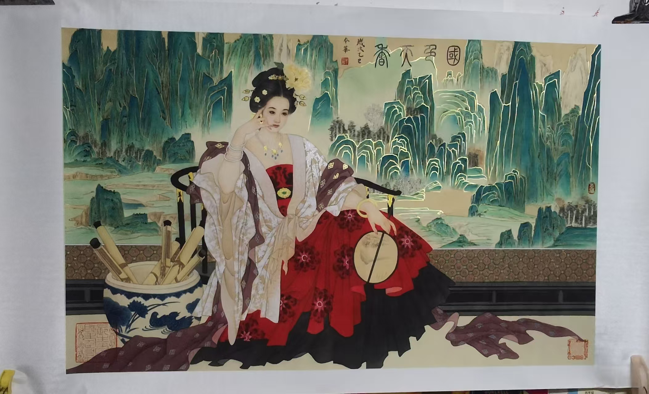 房本华《国色天香》-嘉诚艺术