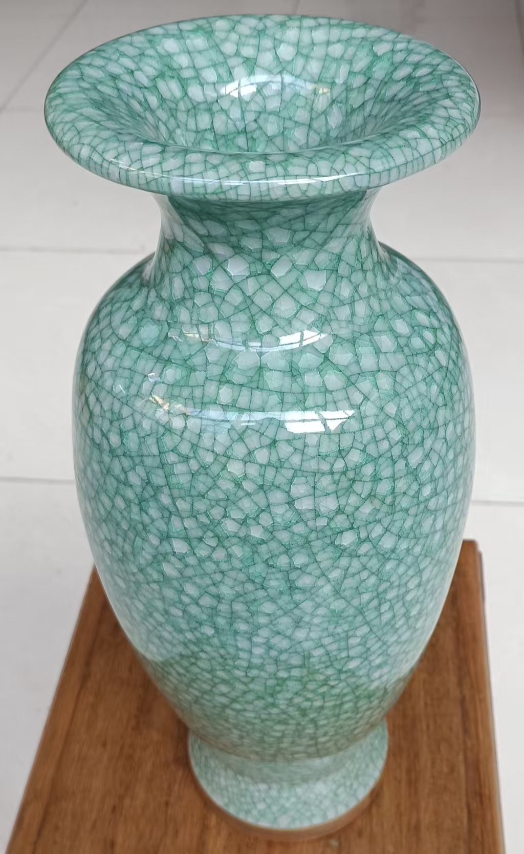 大宋官窑《冰片瓷瓶》-嘉诚艺术