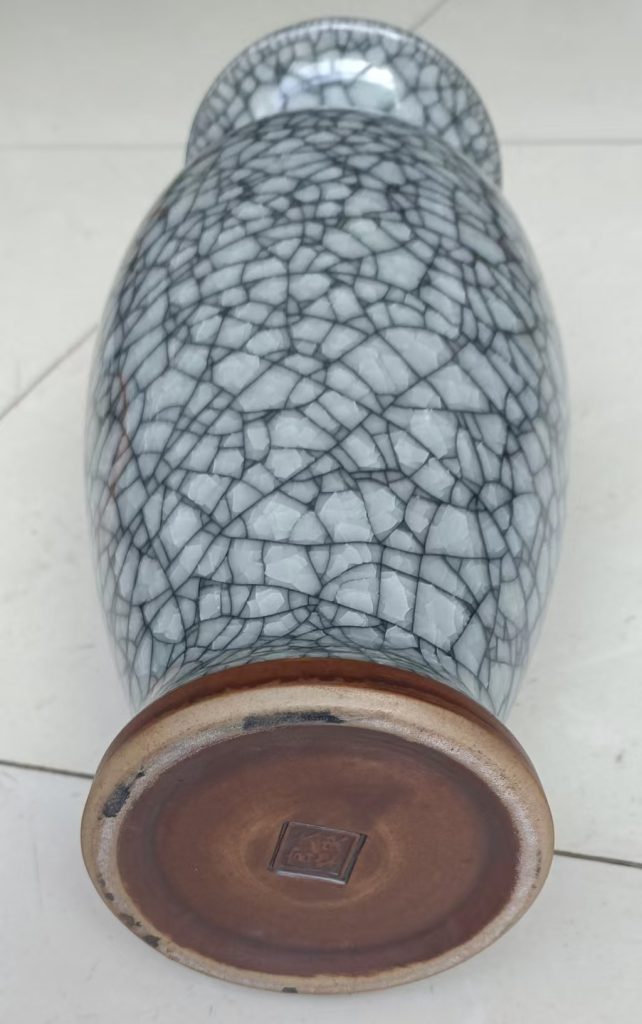 图片[2]-大宋官窑《冰片瓷瓶》-嘉诚艺术