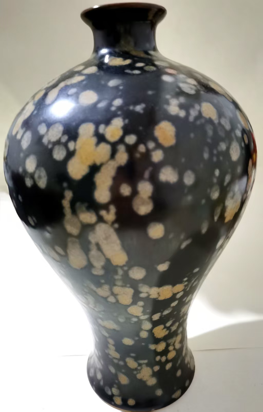 吉州窑《黑釉虎斑梅瓶》-嘉诚艺术