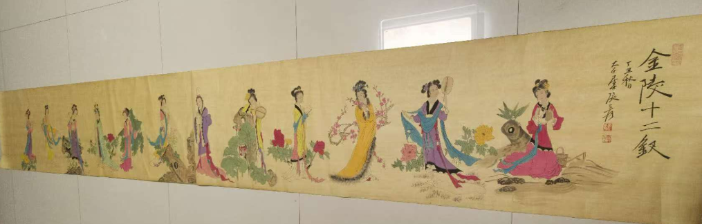 张大干《金陵十二金钗》-嘉诚艺术