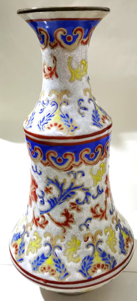 图片[1]-雍正年制《五彩缠枝纹尊》-嘉诚艺术