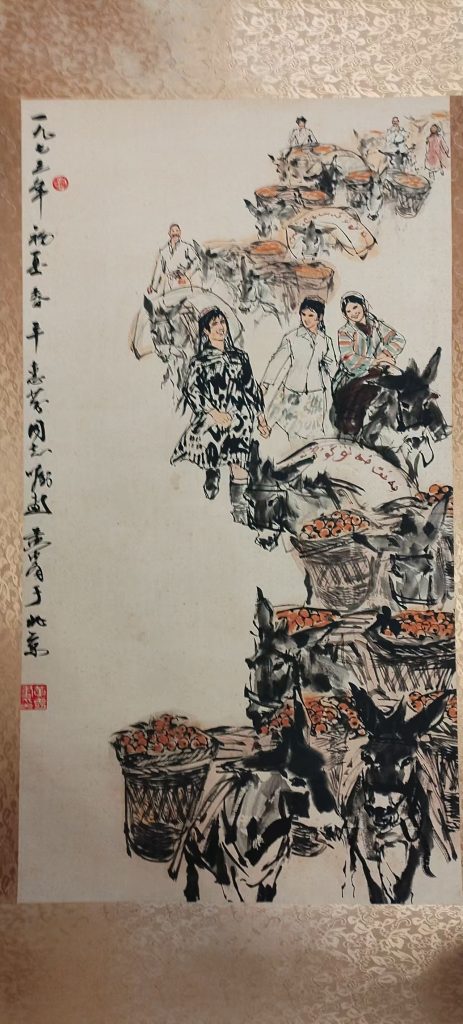 图片[1]-黄胄《丰收图》-嘉诚艺术