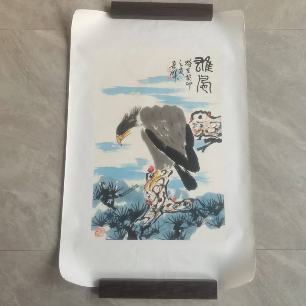 图片[1]-张岳晖《雄风》-嘉诚艺术