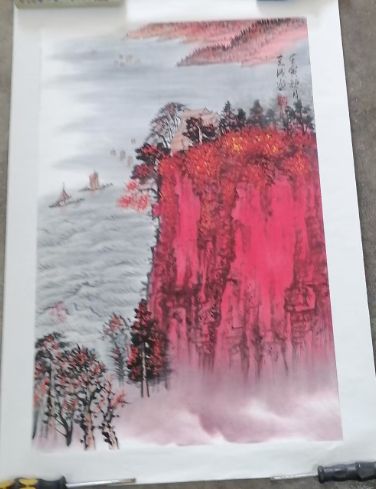 李克成《秋月》-嘉诚艺术