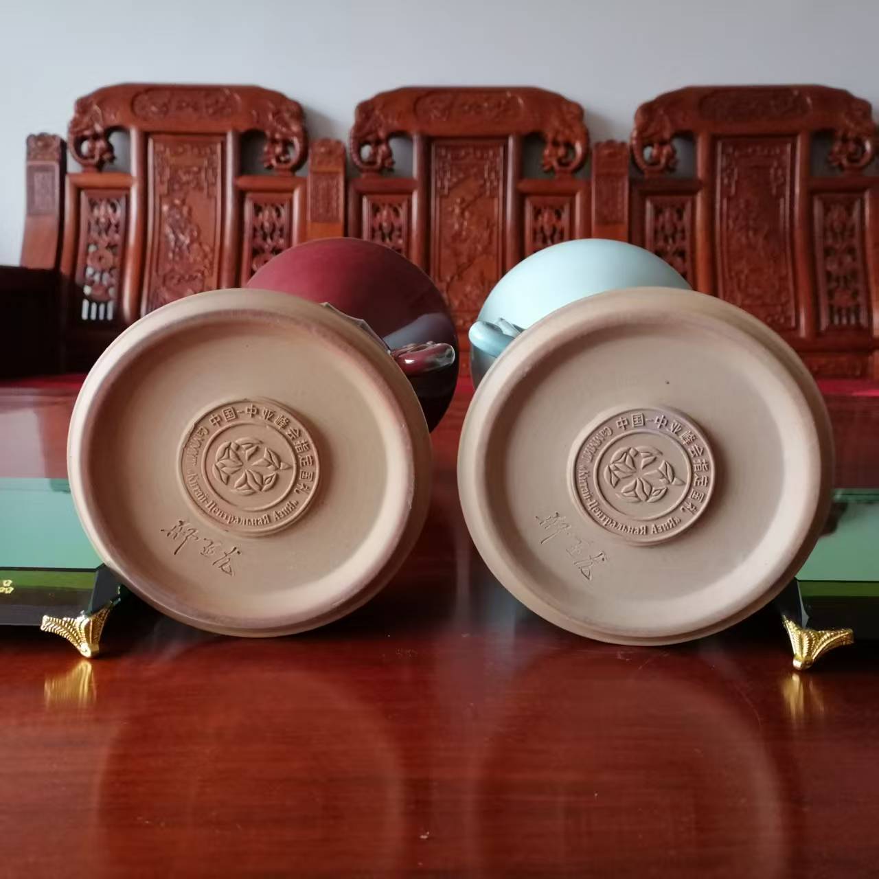 邢亚龙《和合尊》一对