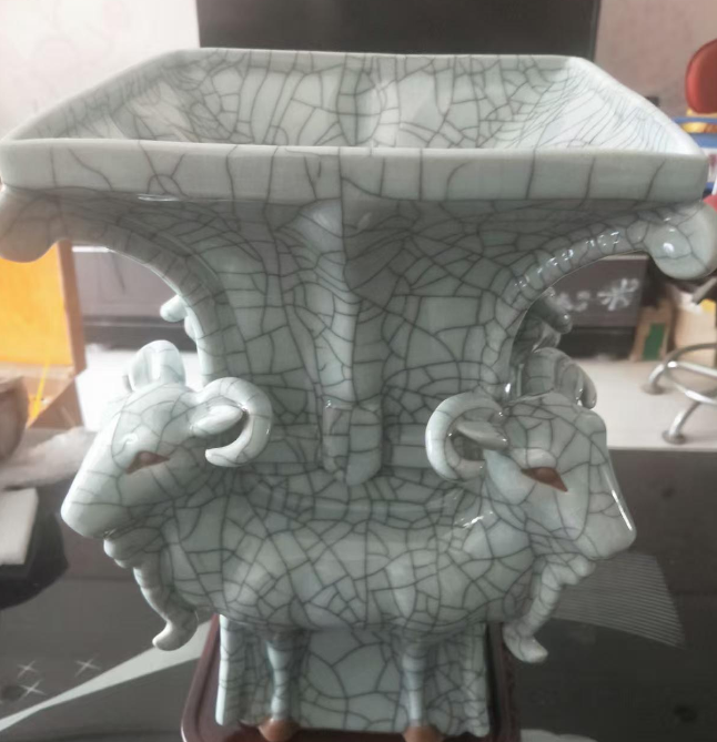 叶宏明《四羊方尊》