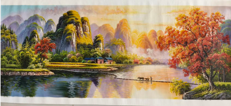 二郎《风景油画》-嘉诚艺术