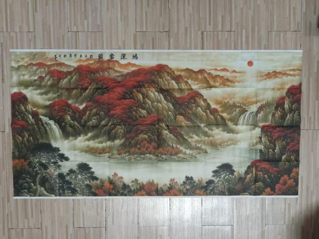 图片[1]-李可染《鸿运当头》-嘉诚艺术