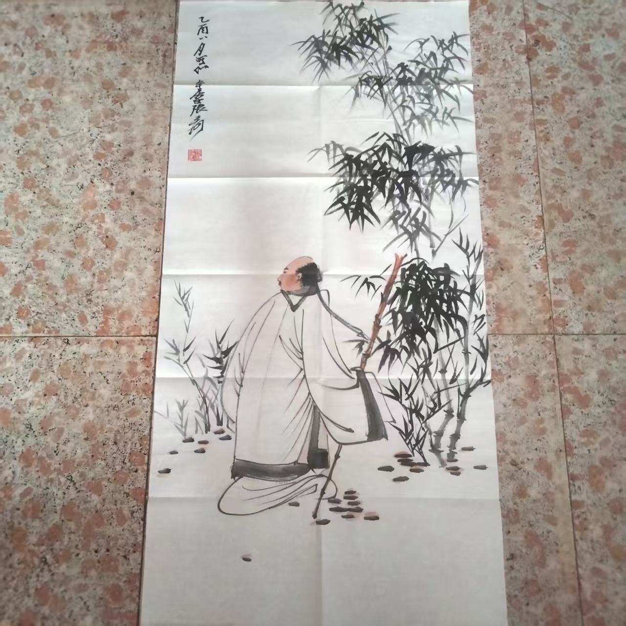 张大千《高士出游图》-嘉诚艺术