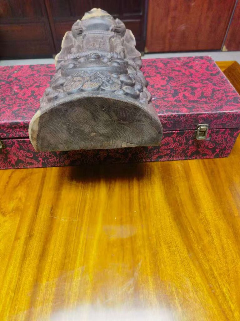 图片[2]-富森万年红土沉香《聚宝财神》摆件-嘉诚艺术