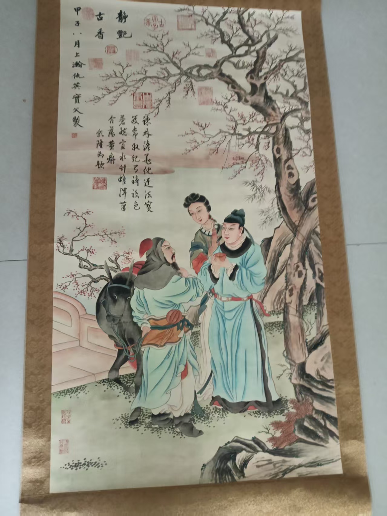 仇英《辞行图》-嘉诚艺术