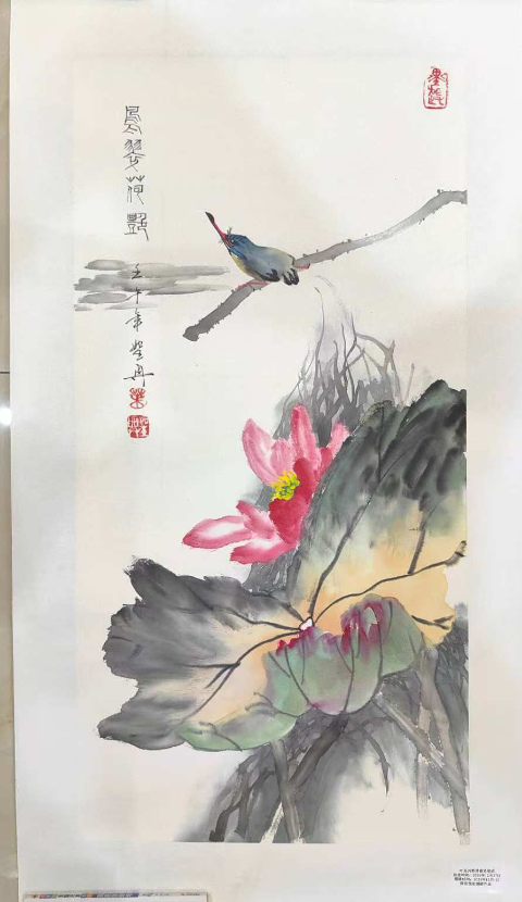 叶圣兴《花鸟图》-嘉诚艺术