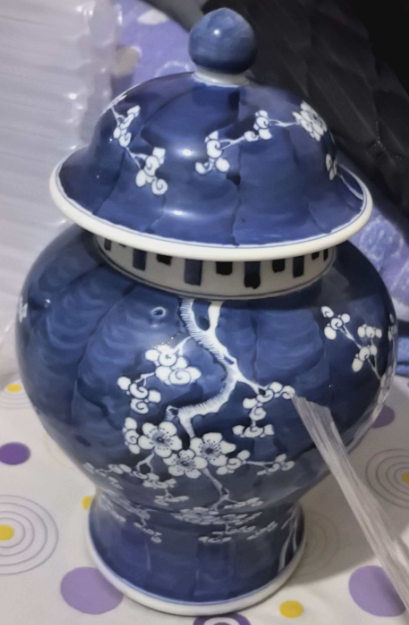 清《冰梅将军罐》-嘉诚艺术