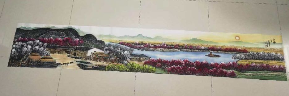 吴冠中《山水风光》-嘉诚艺术