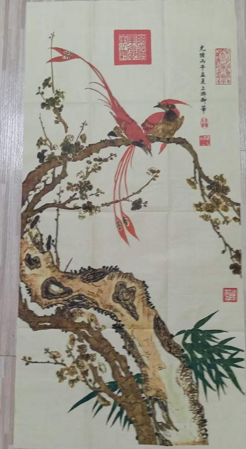 慈禧《花鸟图》-嘉诚艺术