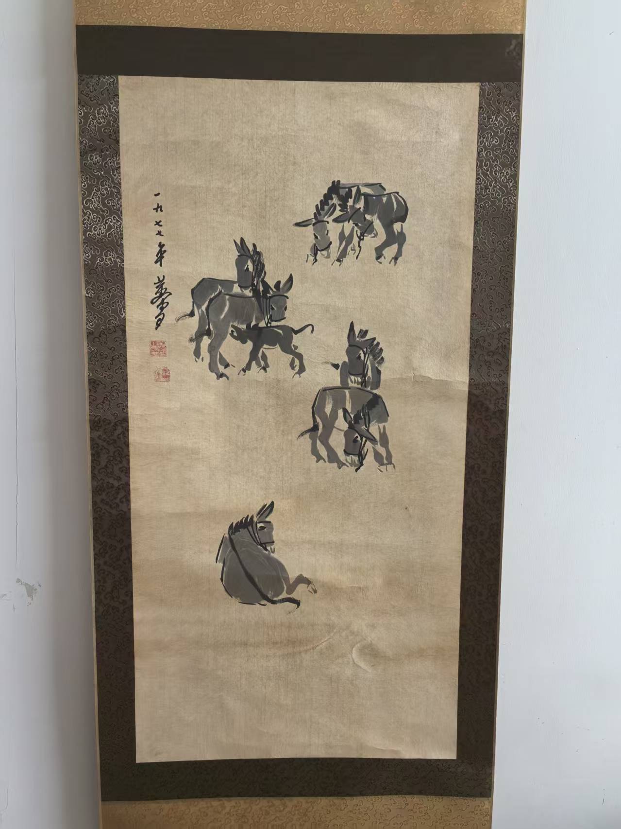 黄胄《群驴图》-嘉诚艺术