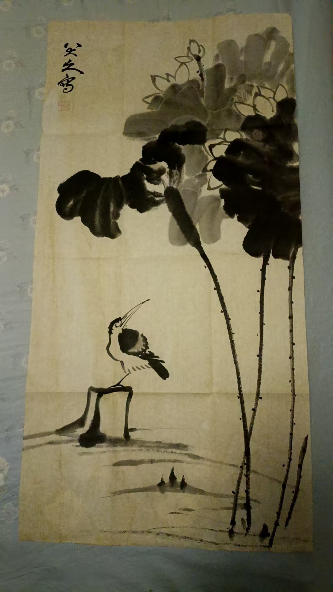 朱耷《花鸟画》-嘉诚艺术