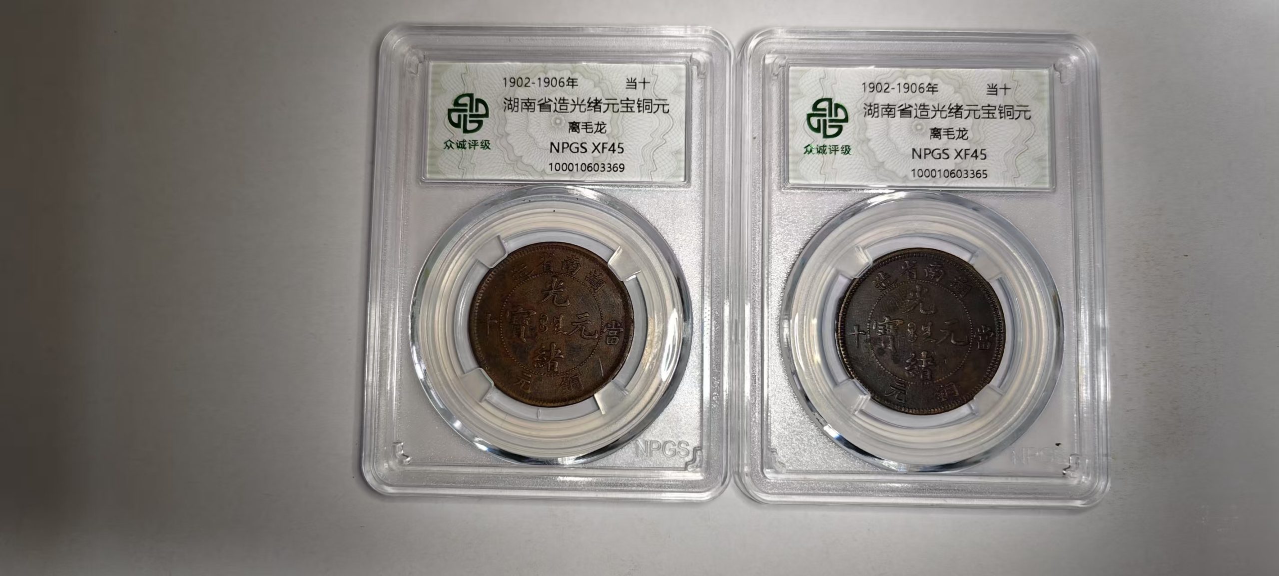 湖南省造光绪元宝铜元*2-嘉诚艺术