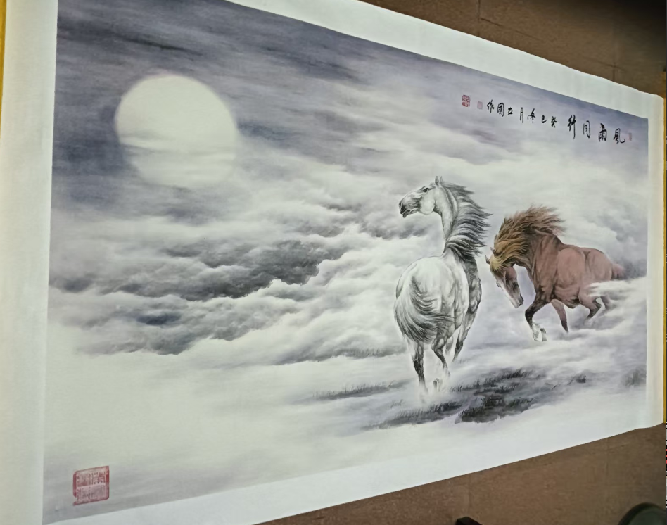 陈立国《风雨同舟》-嘉诚艺术