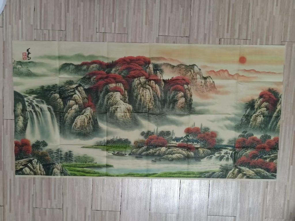 图片[1]-李可染《鸿运当头》-嘉诚艺术