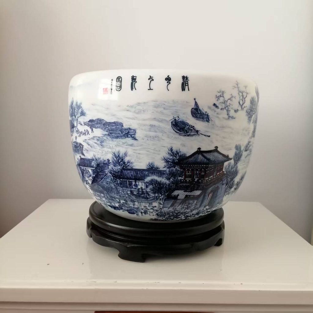 图片[3]-王锡良，王采《清明上河图大师缸》-嘉诚艺术