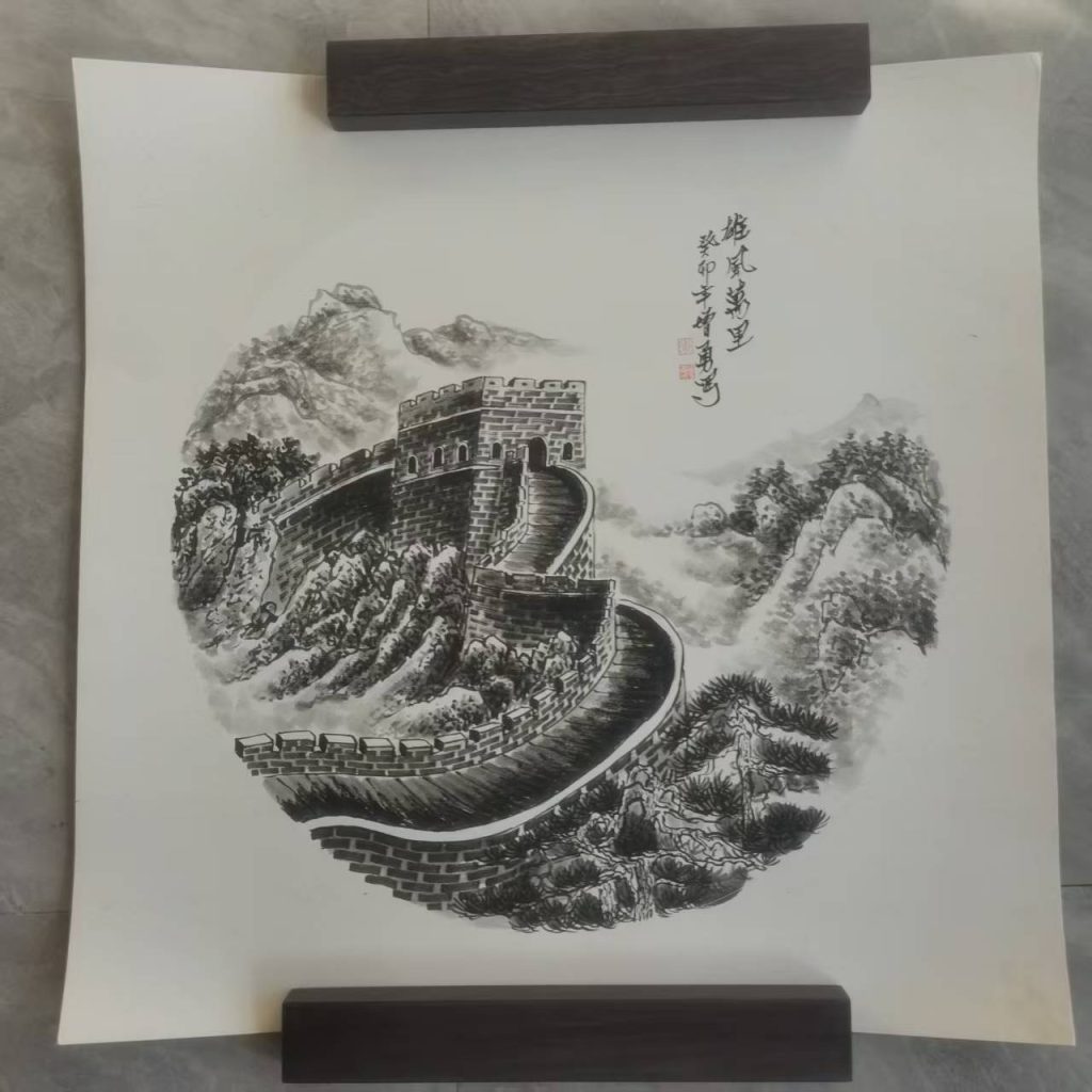 图片[1]-李增勇《雄风万里》-嘉诚艺术