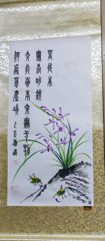 胡雄飞《兰花》-嘉诚艺术