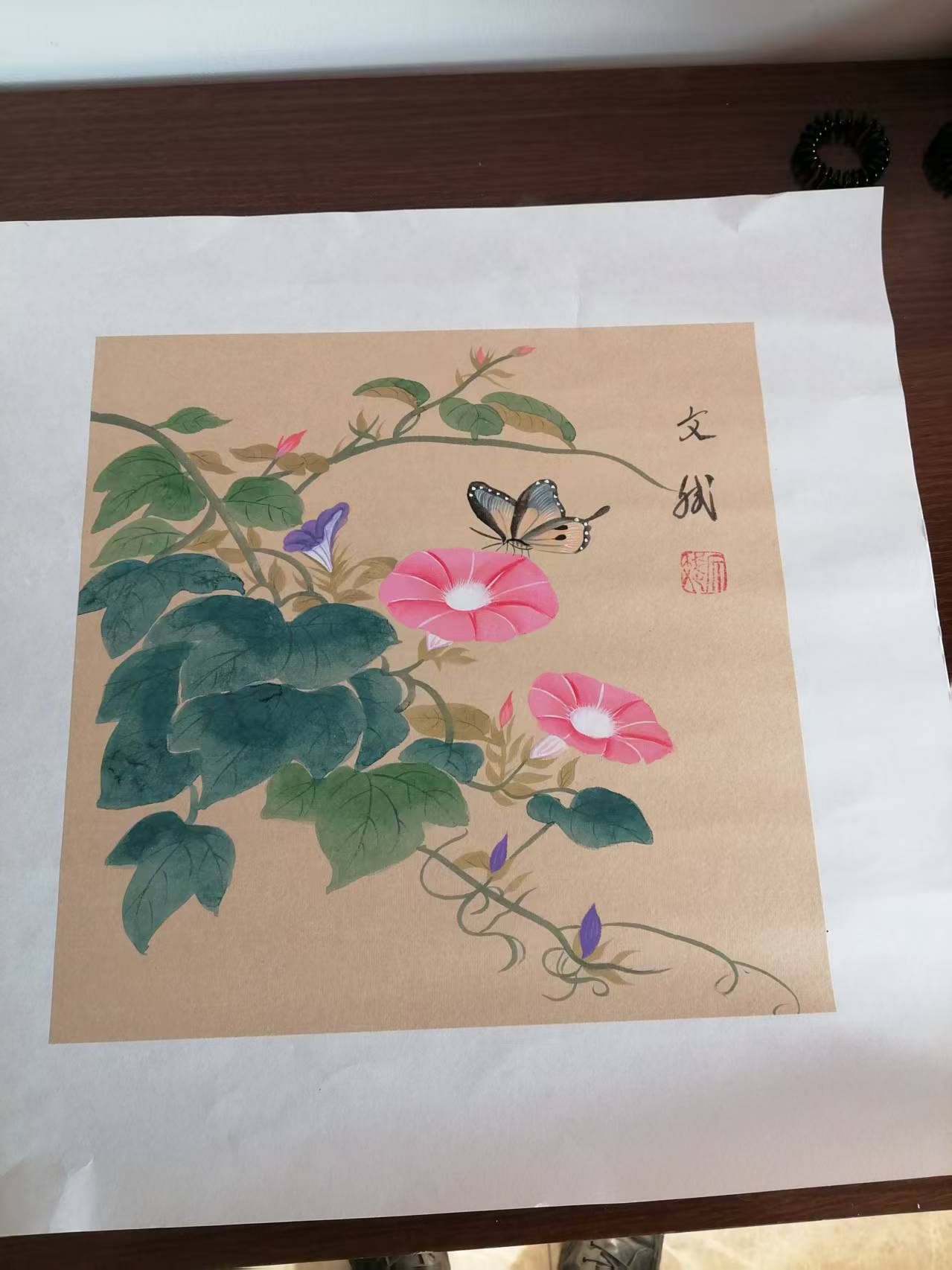 赵文斌《蝶恋花》-嘉诚艺术