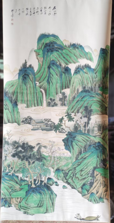 张大千.李可染.齐白石《精品画作合集》