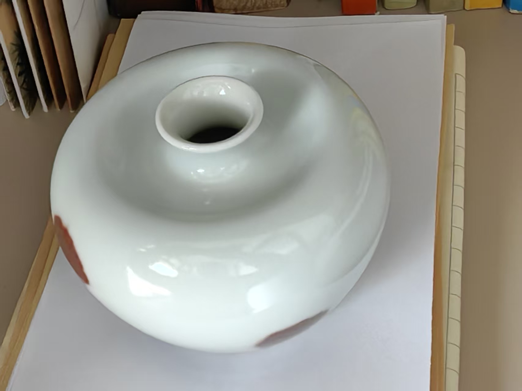 康熙年制《釉里红苹果尊》-嘉诚艺术