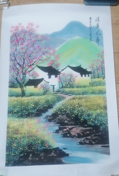 房光友《溪岸风华》-嘉诚艺术